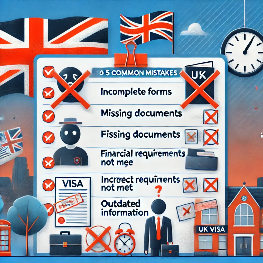 Top 5 Common Mistakes to Avoid When Applying for a UK Spouse Visa
